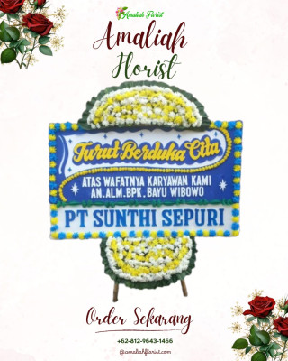Papan Bunga Duka di Seunagan Timur