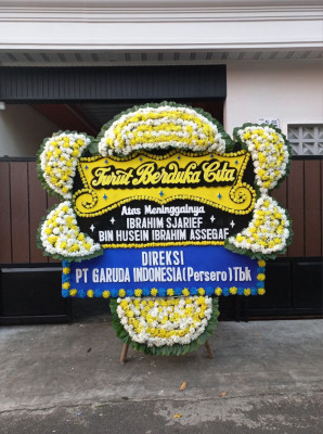 Papan Bunga Duka di Seunagan Timur