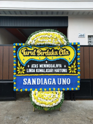 Papan Bunga Duka di Seunagan Timur